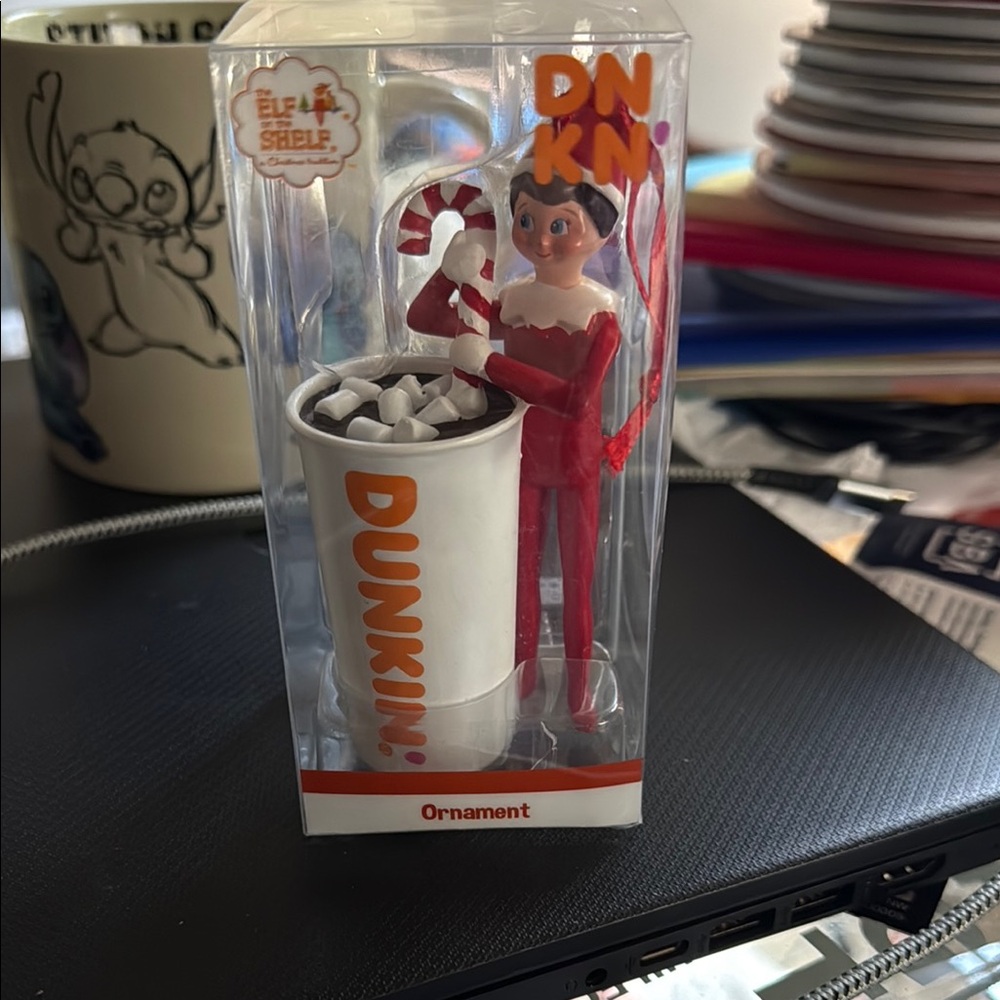Elf on the Shelf Ornament - Red and White